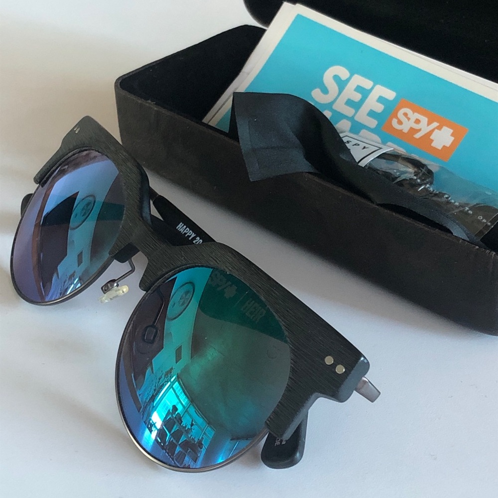 Spy HEIR crosstown happy Lens sunglasses black